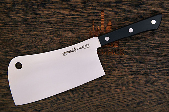 Кухонный топорик Samura 180мм, сталь AUS-8, рукоять пластик