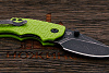 Складной нож Kershaw Shuffle, сталь 8Cr13MoV, рукоять термопластик зеленый - фото №4