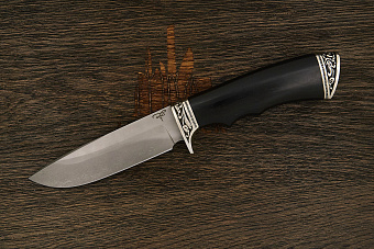 Разделочный нож Игоря Пампуха Модель 083, клинок 120мм, булат легированный, рукоять граб Т2