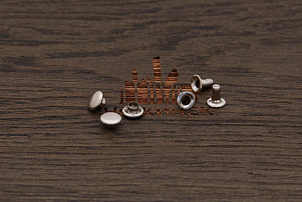 Хольнитены 6×6мм (никель), 20шт