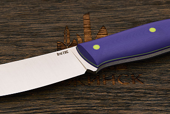 Нож разделочный UralEDC КрейсерЪ, клинок 118мм, сталь AR-RPM9, рукоять G-10