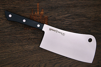 Кухонный топорик Samura 180мм, сталь AUS-8, рукоять пластик
