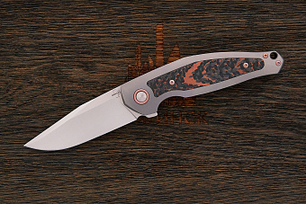 Складной нож Böker Collection 2022, сталь М390, рукоять карбон/титан