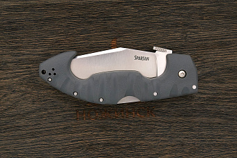 Складной нож Cold Steel Spartan, сталь AUS-10A, рукоять грайвори серый
