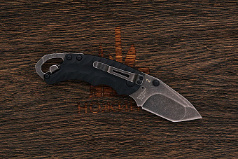 Складной нож Kershaw Shuffle II, сталь 8Cr13MoV blackwash, рукоять термопластик черный