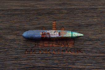 Эксклюзивная авторская ручка Дмитрия Стрельцова «Цеппелин. Bad Teddy на природе»