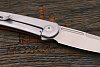 Складной нож Civivi Cetos, сталь 14C28N, рукоять дерево/сталь - фото №4