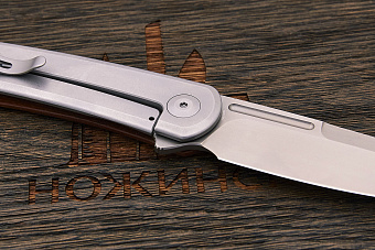 Складной нож Civivi Cetos, сталь 14C28N, рукоять дерево/сталь