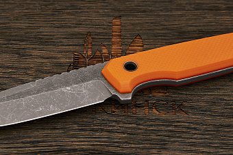 Нож EDC Нож с Котом Жак, клинок 89мм, сталь VG-10