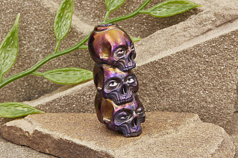 Бусина на темляк «Лаки Тройка» Т6