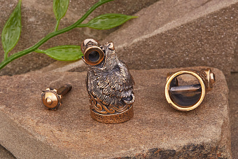 Замок на браслет "Медведь"