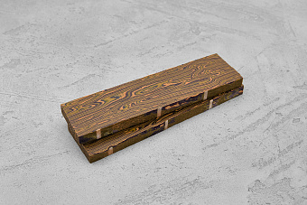 Авторская микарта, 2 плашки 136х34х8мм L064