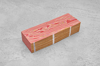 Авторская микарта, блок 133х47х29мм L093