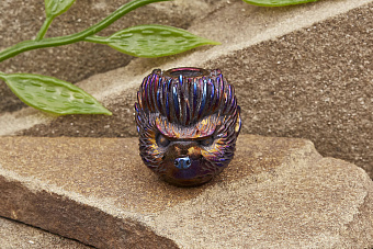 Бусина на темляк «Нахал» титан оксид