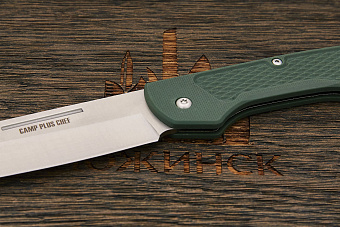 Складной нож Ontario Camp Plus Chef, сталь AUS 8, рукоять нейлон
