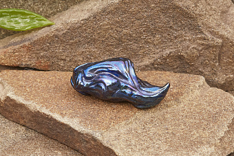 Бусина на темляк «Призрак» Т4 кобальт