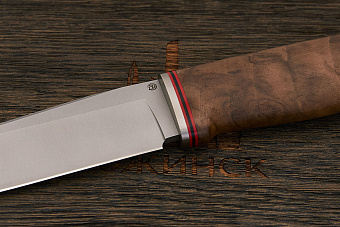 Туристический нож Мастерской Чебуркова Хантер, клинок 134мм, сталь Х12МФ