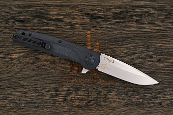 Нож складной Kizlyar Supreme Biker-Z, клинок 89мм, сталь VG-10