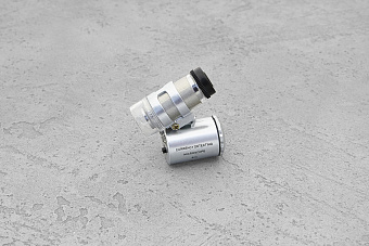 Микроскоп карманный 60х с подсветкой