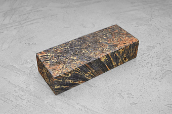 Кап клёна стабилизированный двухцветный Т25