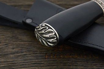 Разделочный нож Игоря Пампуха Модель 007, клинок 145мм, булат легированный, рукоять граб