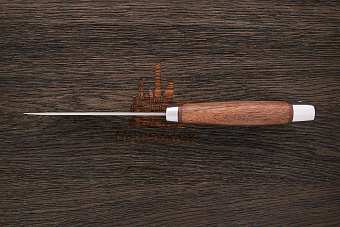 Нож туристический АиР Бекас, клинок 135мм, сталь 100Х13М, рукоять орех/алюминий