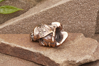 Бусина на темляк Воительница от мастерской Крымская бронза