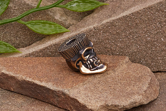 Бусина для темляка Дольф (бронза) от мастерской Братьев Пешковых