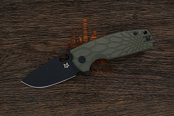 Складной нож Fox Knives Core, сталь N690, рукоять термопластик зеленый
