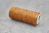 Нить вощеная 1,0мм. Гамма-2 (бежево-коричневая) - фото №1