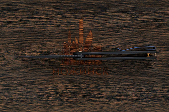 Складной нож We Knife Upshot (limited edition #363 of 410), сталь CPM-20CV, рукоять титан