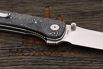 Нож складной QSP Hawk, клинок 82мм, сталь CPM S35VN, рукоять карбон