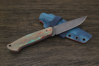 Нож туристический Lizard knives, клинок 122мм, сталь CPM 3V, рукоять Crazyfiber
