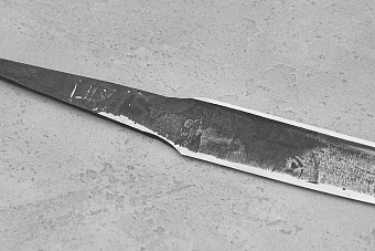 Клинок для ножа 137мм, модель "Якут" из стали ШХ15