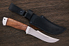 Нож туристический АиР Клык, клинок 155мм, сталь 100Х13М, рукоять орех/алюминий - фото №4