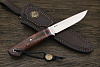 Нож туристический Геннадия Дедюхина Воркер, клинок 127мм, сталь CPM S90V, рукоять дерево Т1 - фото №5