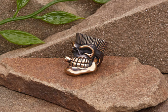 Бусина для темляка Дольф (бронза) от мастерской Братьев Пешковых