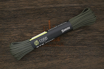 Паракорд 275 army green, 1 метр