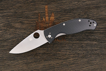 Складной нож Spyderco Tenacious, сталь 8Cr13MoV, рукоять карбон