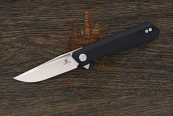 Нож складной Bestech Dundee, клинок 89мм, сталь D2, рукоять G10 чёрный