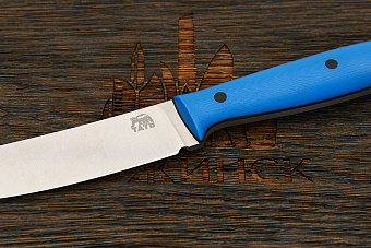 Нож туристический Мастерской Тать Горностай, клинок 105мм, сталь VG-10, рукоять G10