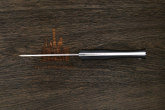 Нож туристический Beaver knife Bird&Trout XXXL, клинок 112мм, сталь PGK, рукоять микарта чёрная-Б