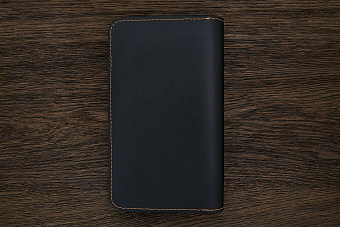 Полноразмерный портмоне 190×115мм с ножом черный