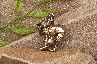 Бусина на темляк Доктор от мастерской Крымская бронза