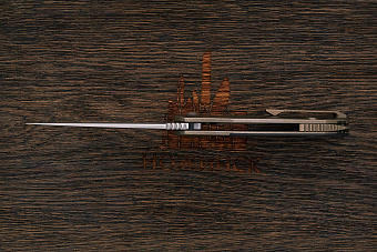 Складной нож We Knife Nitida, сталь S35VN, рукоять карбон/титан