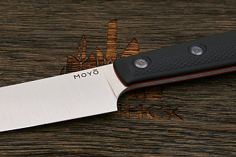 Нож кухонный MOYO Геликон универсальный 155мм, сталь AR-RPM9, рукоять G10-extra черный