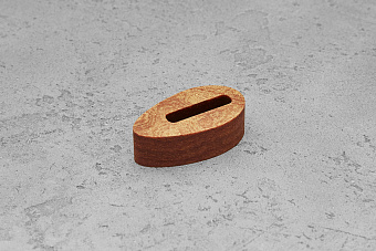 Больстер из G-10 (авторской) 12мм, 37x20мм, имитация мокуме