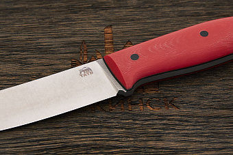Нож разделочный Мастерской Тать Росомаха, клинок 122мм, сталь Elmax, рукоять G10