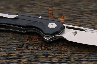 Нож складной Bestech Ornetta, клинок 90мм, сталь D2, рукоять G10 чёрный