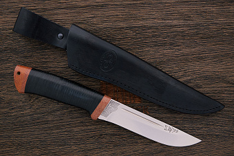 Нож туристический АиР Бекас, клинок 135мм, сталь 100Х13М, рукоять кожа